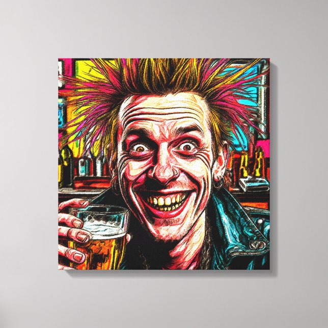 Nostalgie-2 Leinwanddruck (Vorderseite)