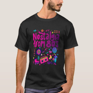 Nostalgie aus den 80er Coolen 80er Jahren Outfit I T-Shirt
