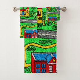 Nostalgie der 90er Jahre, Nostalgie auf der Car Ro Badhandtuch Set