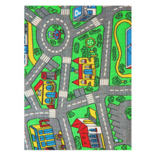 Nostalgie der 90er Jahre, Track Teppich Auto Road Tischdecke