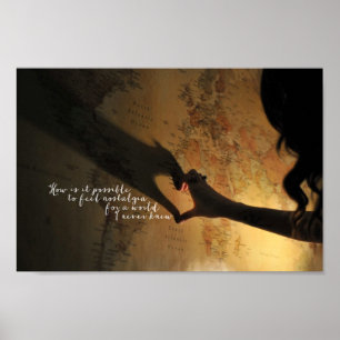 Nostalgie für eine Welt, die ich nie kannte Poster