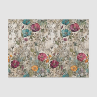 Nostalgie Garden Seidenpapier