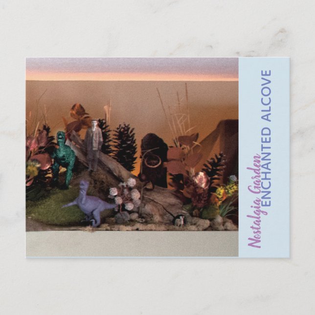 Nostalgie Garden | Verzauberte Alcove 503 Postkarte (Vorderseite)