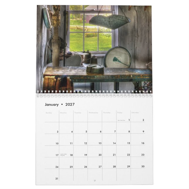 Nostalgie I - Antiken Kalender (Jan 2027)