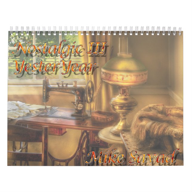 Nostalgie III - Gestern Kalender (Titelbild)