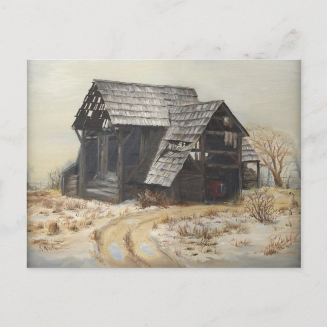 Nostalgie Postkarte (Vorderseite)