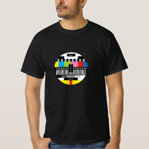 Nostalgie Retro TV No Signal Screen T-Shirt