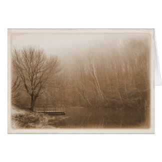 Nostalgisch am Teich - Leere