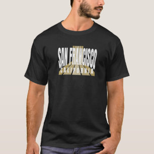 Nostalgisch San Francisco Retro Striped SF San Fra T-Shirt