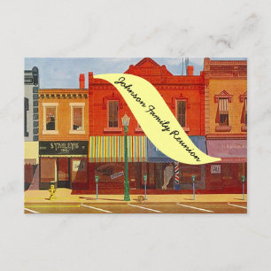 Nostalgische Einladung