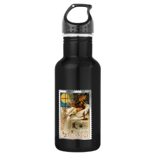 Nostalgische Halloween-Schlaf-Goblins und Feen Edelstahlflasche