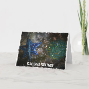 Nostalgische und Vintage Weihnachtskarte Karte