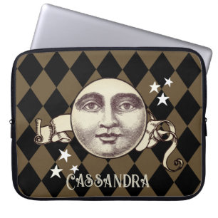 Nostalgische Vintage Steampunk-Fantasie Laptopschutzhülle