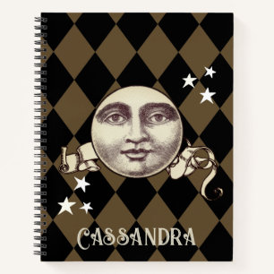 Nostalgische Vintage Steampunk-Fantasie Notizbuch