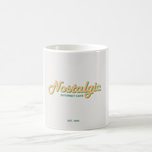 Nostalgischer Becher Kaffeetasse (Mittel)