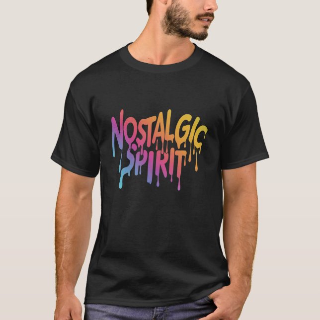 Nostalgischer Geist T-Shirt