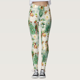 Nostalgischer Kitschmas Leggings