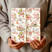 Nostalgischer Retro Weihnachten in Creme