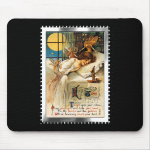 Nostalgisches Halloween-Goblins und -Fairies Mousepad