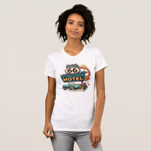 Nostalgisches Neon-Drive-Apparel T-Shirt