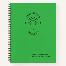 Nostalgisches Notebook in voller Größe Notizbuch