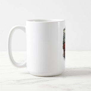 Nostalgisches Santa-T-Shirt, Schneepassage Kaffeetasse