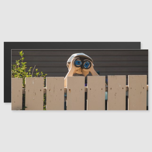 Nosy Neighbor Kühlschrankmagnet Magneteinladung (Vorne/Hinten)