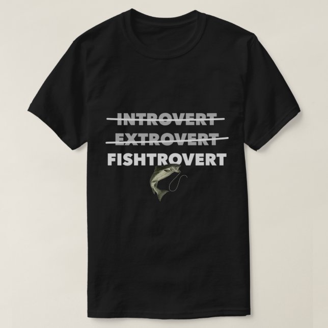 Not Introvert Nor Extrovert Just Prefer The Compan T-Shirt (Design vorne)