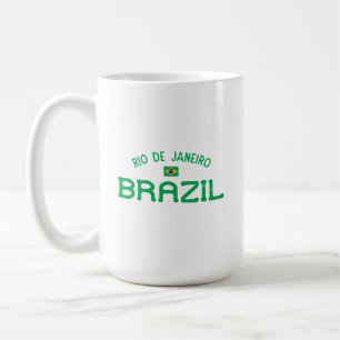 Not leidend Rio de Janeiro Brasilien Kaffeetasse