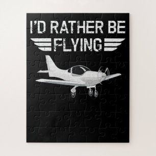 Not leidend, sondern fliegender Pilot eines sonnig Puzzle
