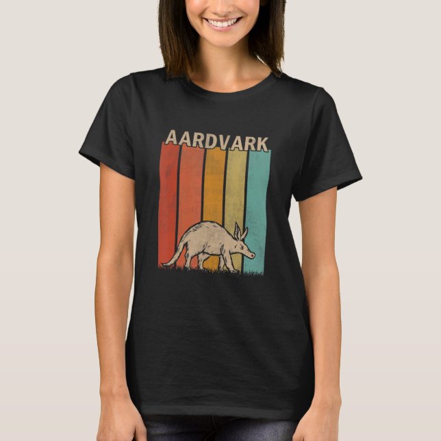 Not leidende Aardvark Männer Frauen Kind Niedlich  T-Shirt (Vorderseite)