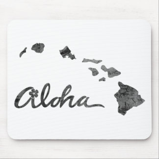 Not leidende Aloha-Insel Mousepad