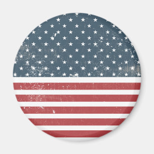 Not leidende amerikanische Flagge Magnet