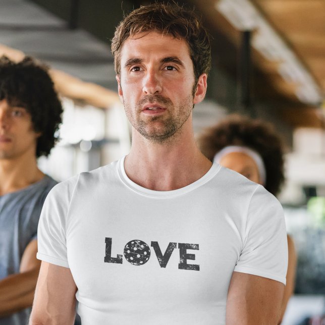 Not leidende Pickleball-LIEBE T-Shirt (Von Creator hochgeladen)
