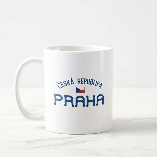 Not leidende Prag Tschechische Republik (Praha) Kaffeetasse (Links)