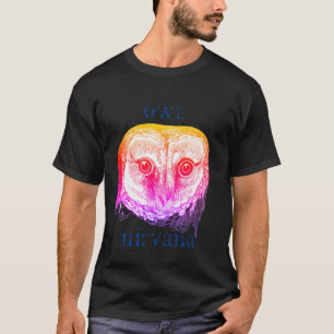 Not leidender Owl Nirvana-T - Shirt