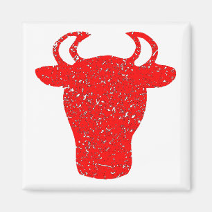 Not leidender Red Bull Head Magnet