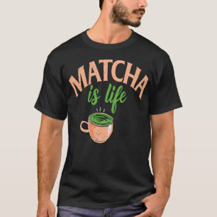 Not leidender Retro Vintag Matcha Tea Drinker T-Shirt