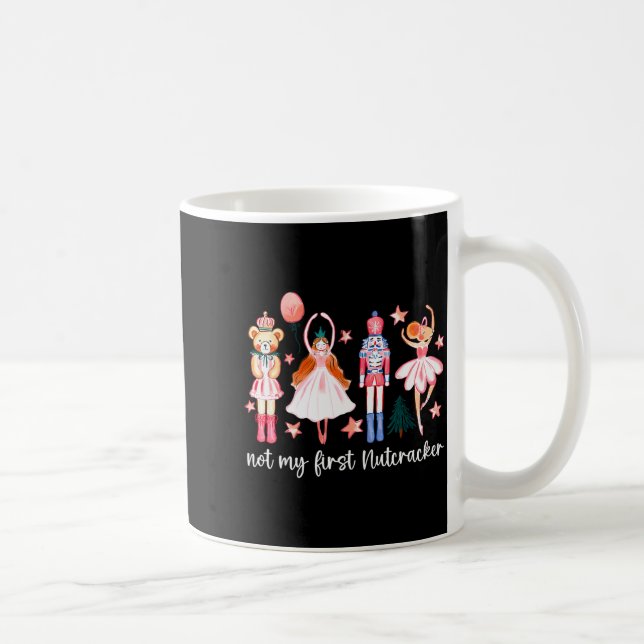 Not My First Nutcracker Ballet Sugar Fairy Plum Fu Kaffeetasse (Rechts)