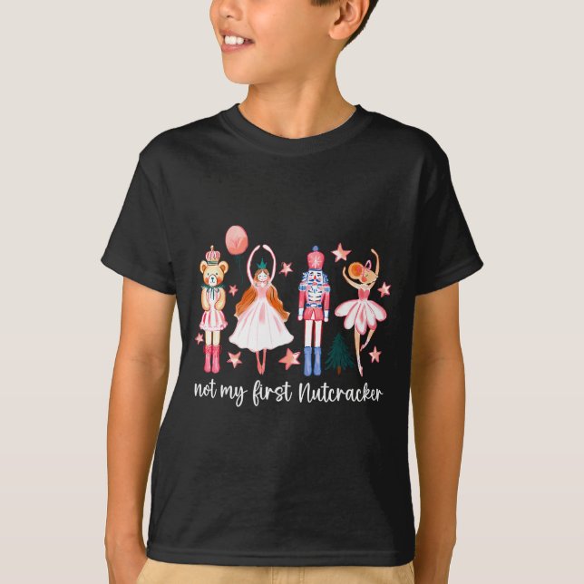 Not My First Nutcracker Ballet Sugar Fairy Plum Fu T-Shirt (Vorderseite)