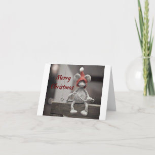 **NOT** SO RUHIG WIE EINE MAUS "BEI CHRISTMAS" FEIERTAGSKARTE