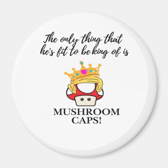 Not To Be King Classic Magnet (Vorne)