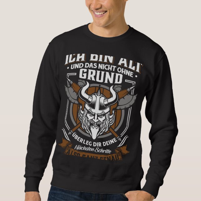 Not Ungrundlos Alt Viking & Walhalla Sweatshirt (Vorderseite)