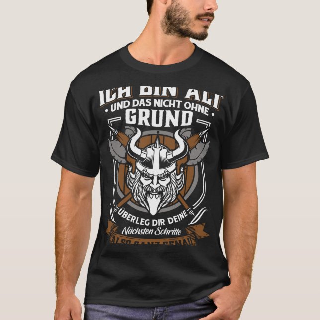 Not Ungrundlos Alt Viking & Walhalla T-Shirt (Vorderseite)