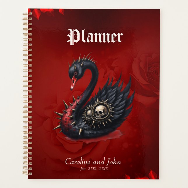 Not Your Average Swan – Spikes, Skulls & Sass.  Planer (Vorderseite)
