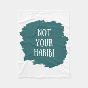 Not Your Habibi Fleecedecke