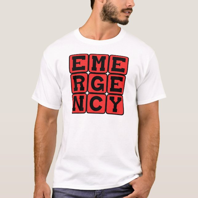 Not, Zeit ist das Wesentliche T-Shirt (Vorderseite)