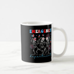 Notabteilung Skeleton Dancing Er Krankenversicheru Kaffeetasse