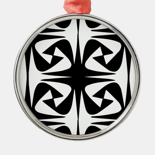 Notan Ornament Aus Metall (Vorne)