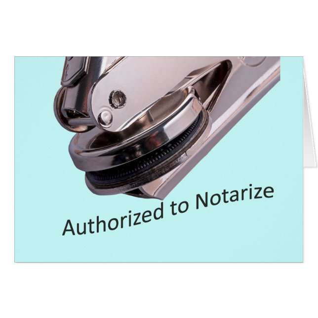 Notar (Vorderseite (Horizontal))